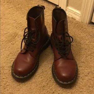 Dark Red Dr. Marten’s
